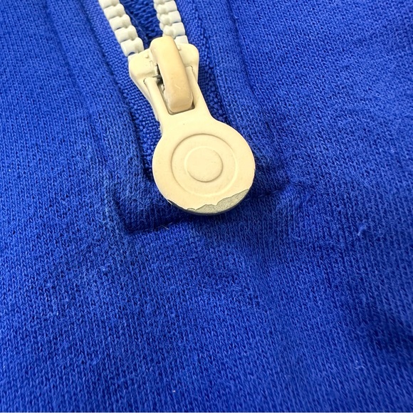 Hunter Target Collab Royal Blue Hooded Romper Women's Small Beachy Pockets M - Picture 6 of 13